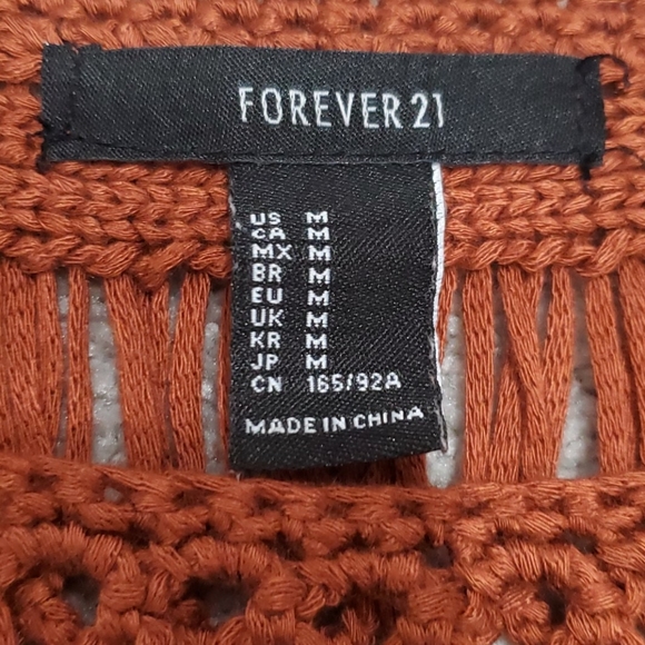 forever 21 crochet top - Picture 2 of 2